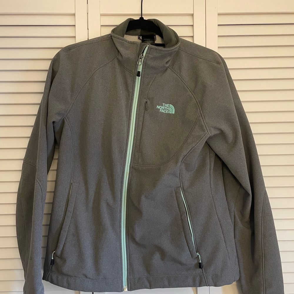 Gray North Face Jacket